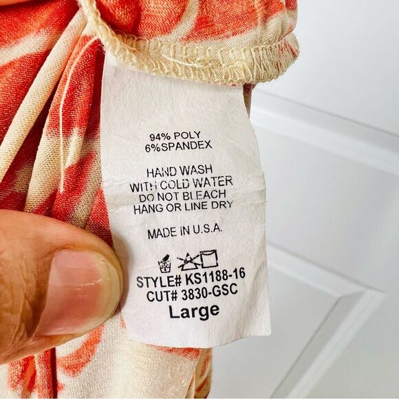 Fantastic Fawn Women's Strapless Maxi Dress in Size Large Boho Made in USA - Picture 6 of 6